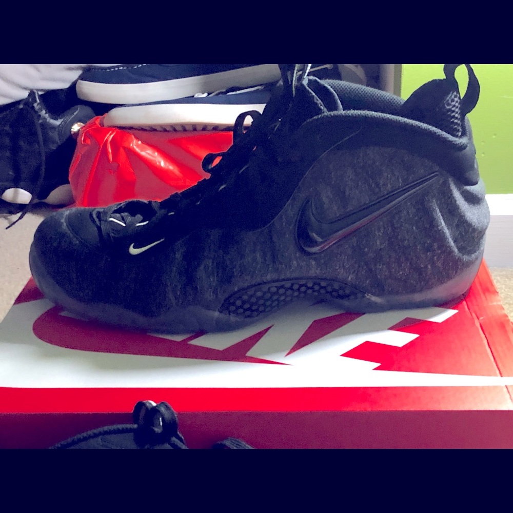 Nike Foamposites wool fleece